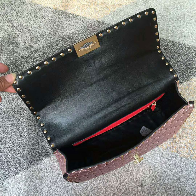 2018 VALENTINO GARAVANI ROCKSTUD SPIKE CHAIN BAG