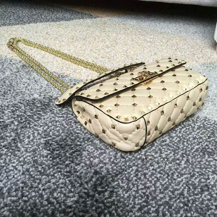 2018 VALENTINO GARAVANI ROCKSTUD SPIKE SMALL BAG 0123