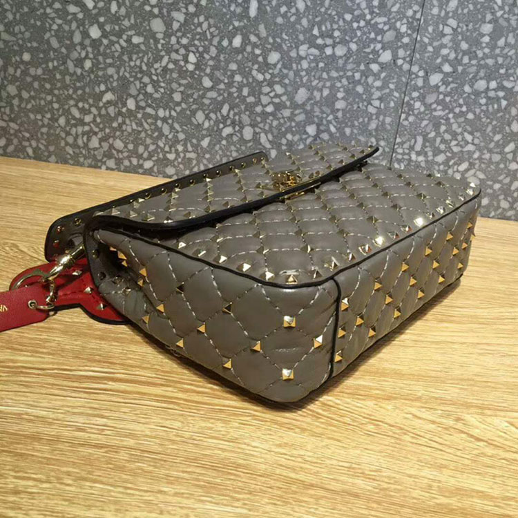 2018 VALENTINO MEDIUM ROCKSTUD SPIKE CHAIN BAG