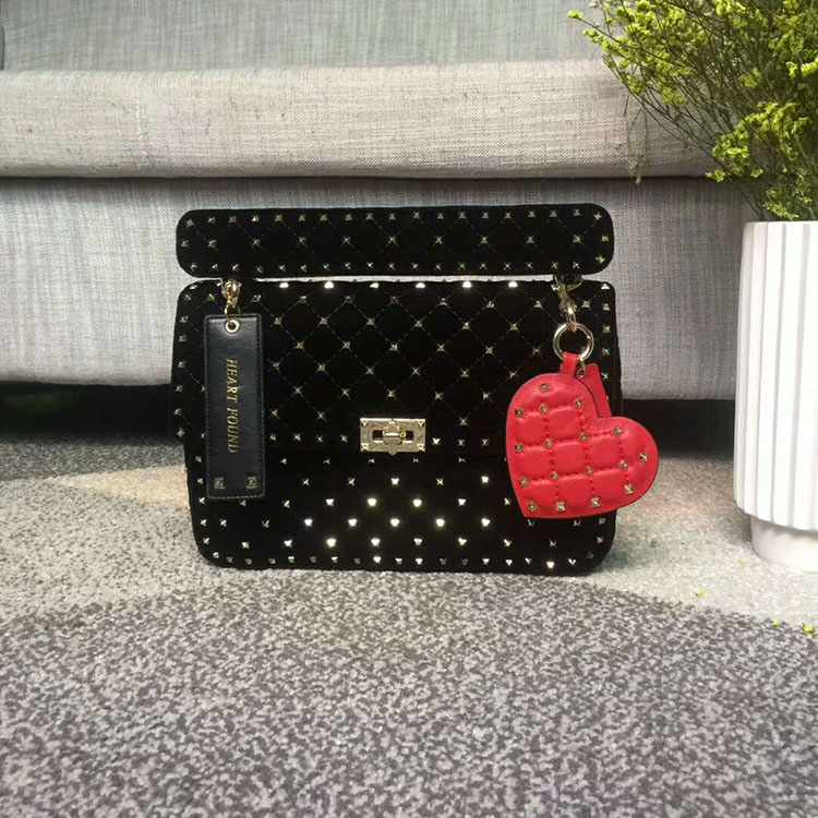 2018 VALENTINO ROCKSTUD SPIKE CHAIN BAG 0121