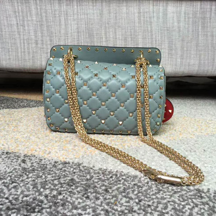 2018 VALENTINO ROCKSTUD SPIKE SMALL CHAIN BAG