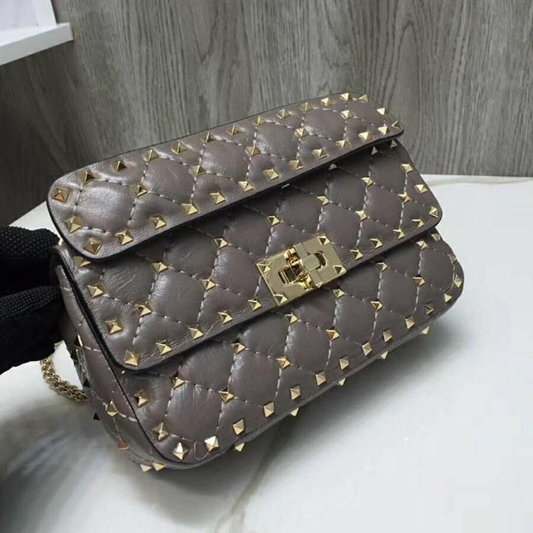 2018 VALENTINO ROCKSTUD SPIKE SMALL CHAIN BAG