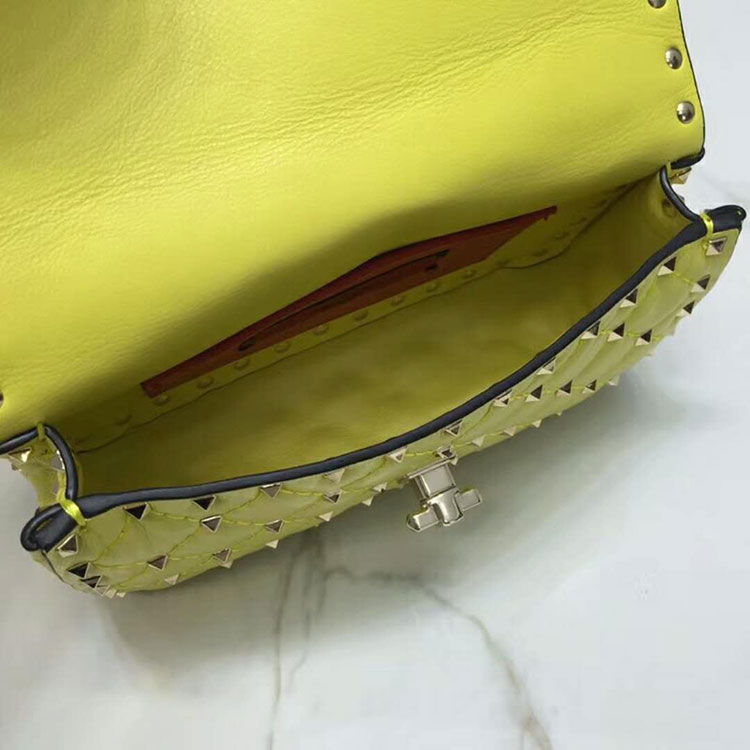 2018 VALENTINO ROCKSTUD SPIKE SMALL CHAIN BAG