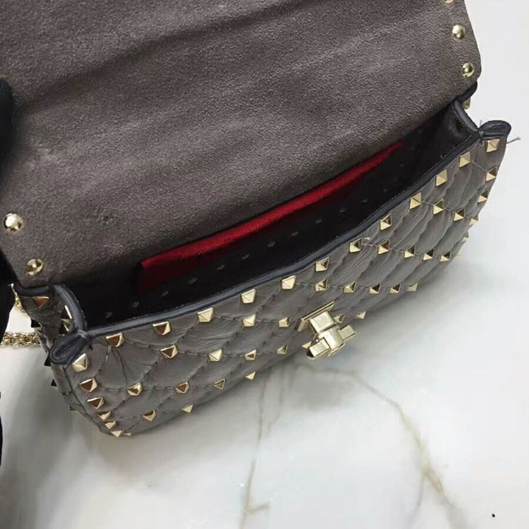 2018 VALENTINO ROCKSTUD SPIKE SMALL CHAIN BAG