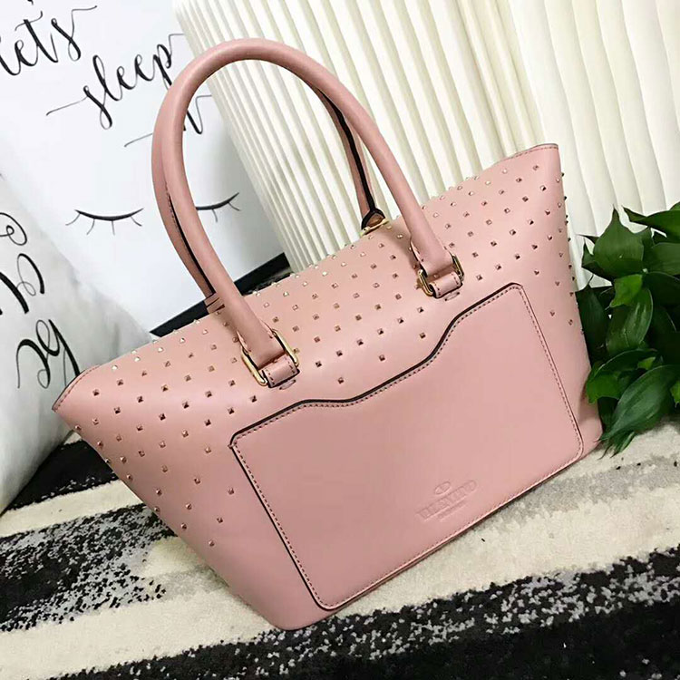 2018 VALENTINO SMALL DEMILUNE DOUBLE HANDLE BAG V2047