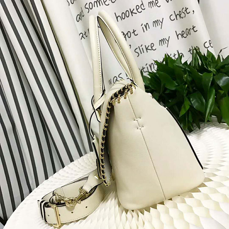 2018 VALENTINO SMALL DEMILUNE DOUBLE HANDLE BAG V2047