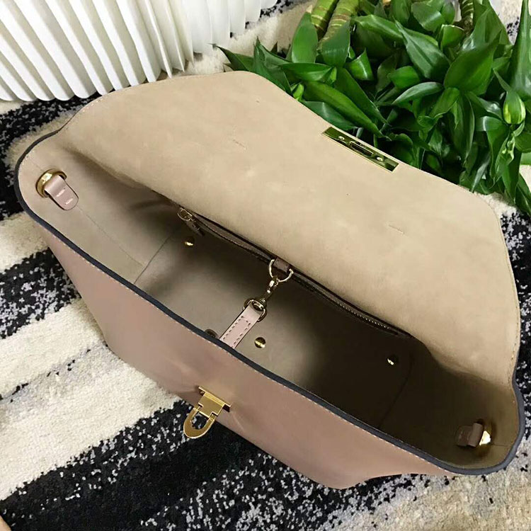 2018 VALENTINO SMALL DEMILUNE DOUBLE HANDLE BAG V2047