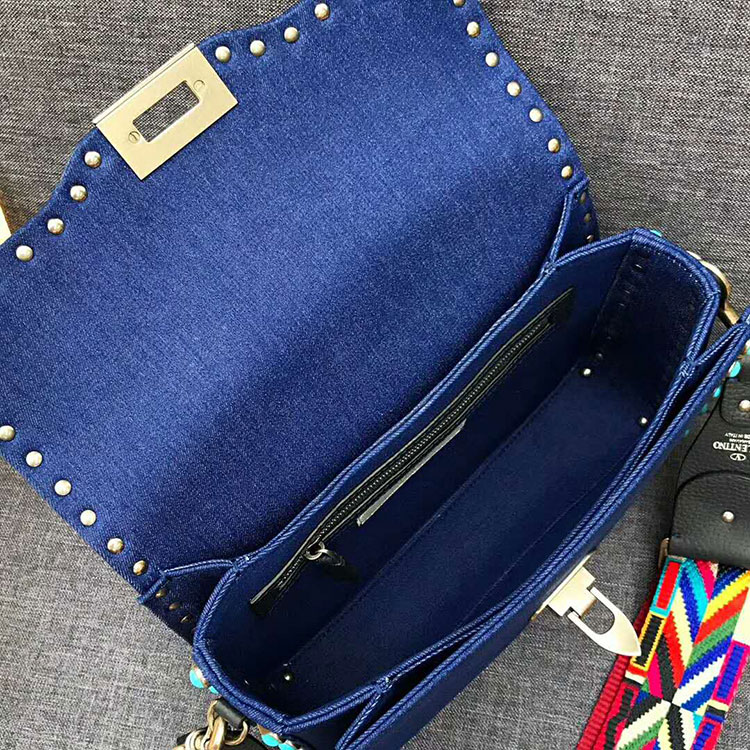 2018 Valentino GUITAR ROCKSTUD ROLLING CROSS BODY BAG 0936L