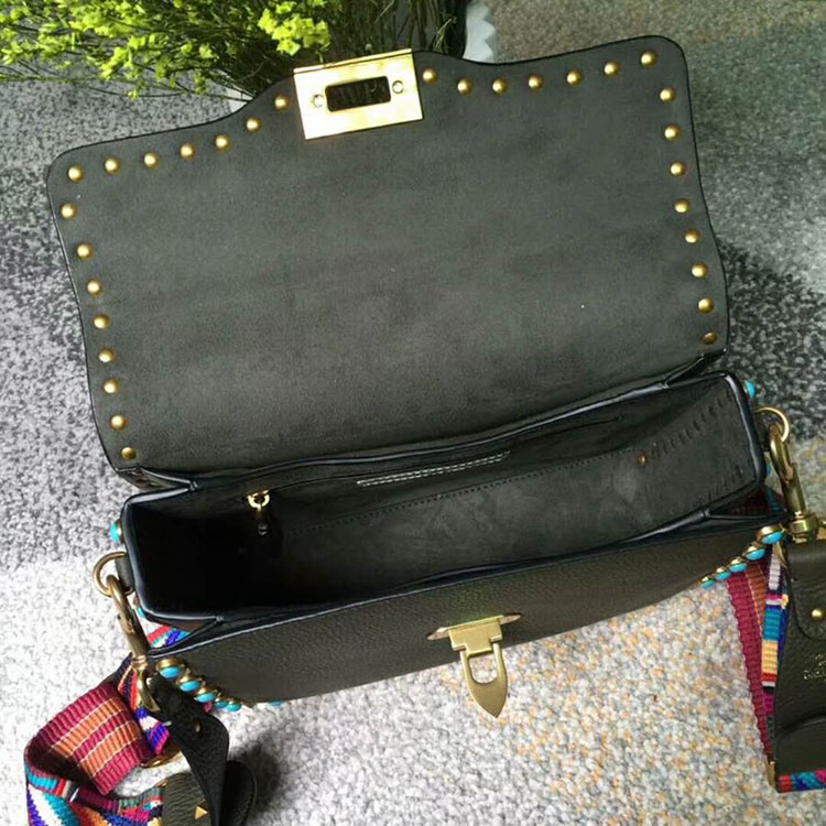 2018 Valentino GUITAR ROCKSTUD ROLLING CROSS BODY BAG