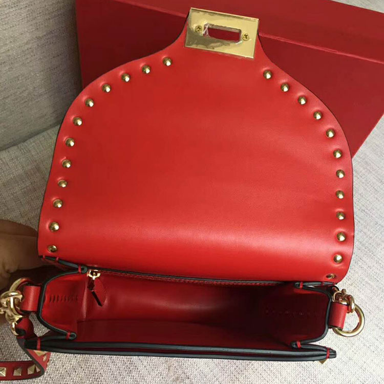 2018 Valentino GUITAR ROCKSTUD ROLLING CROSS BODY BAG