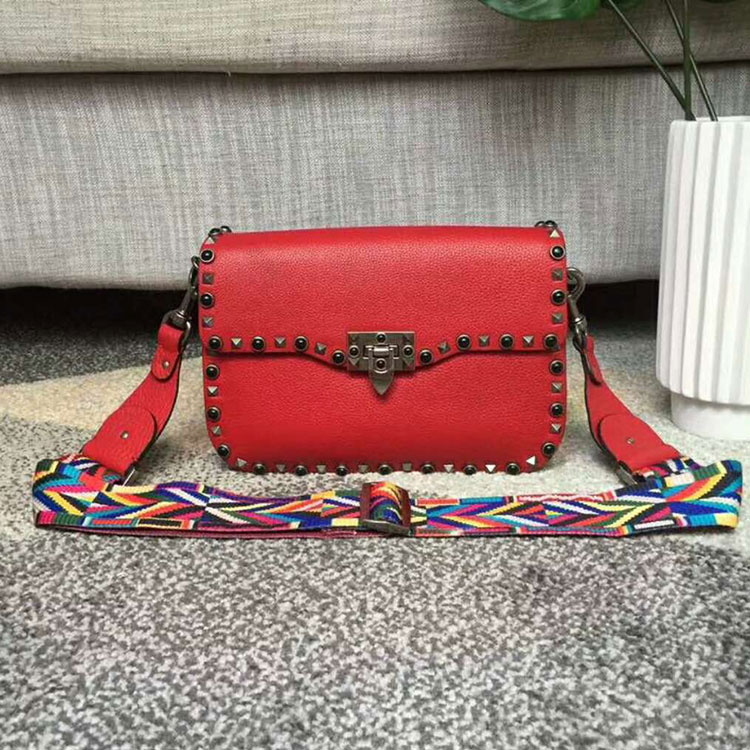 2018 Valentino GUITAR ROCKSTUD ROLLING CROSS SMALL BAG