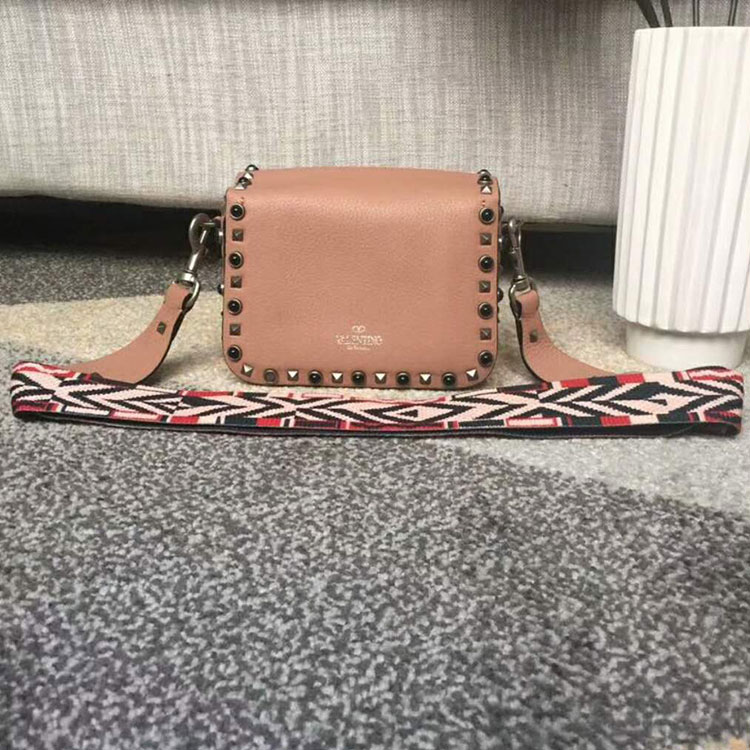 2018 Valentino GUITAR ROCKSTUD ROLLING CROSS SMALL BAG