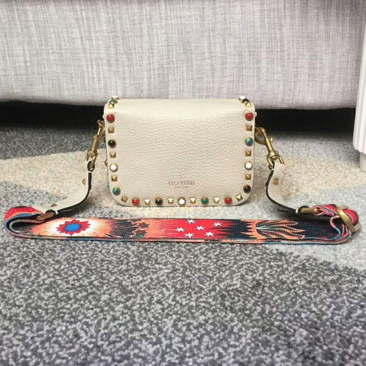 2018 Valentino GUITAR ROCKSTUD ROLLING CROSS SMALL BAG