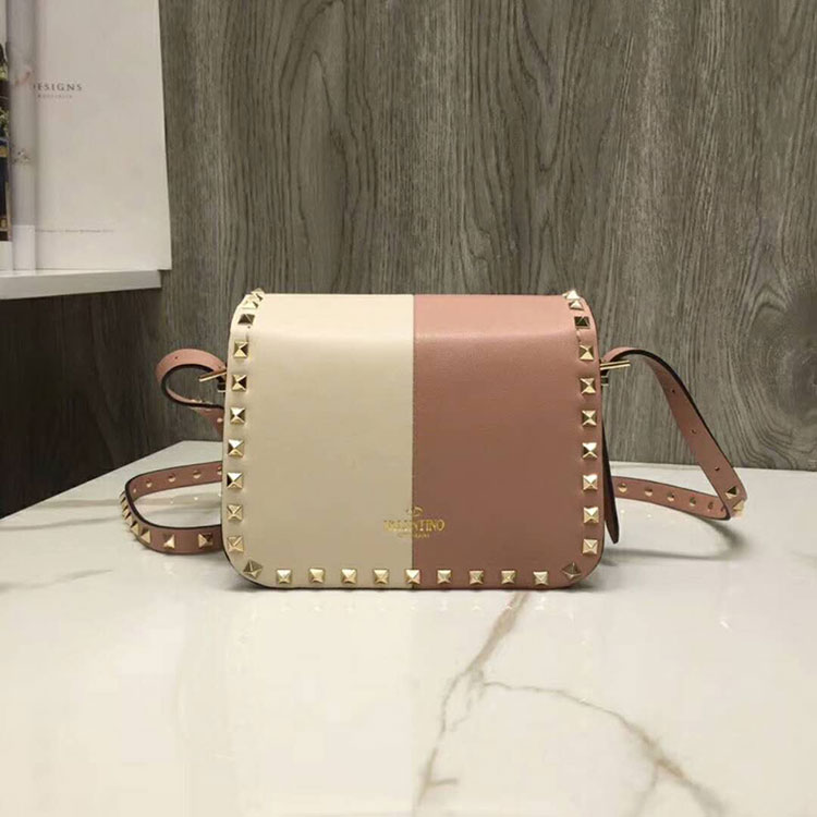 2018 Valentino GUITAR ROCKSTUD ROLLING CROSS SMALL BAG