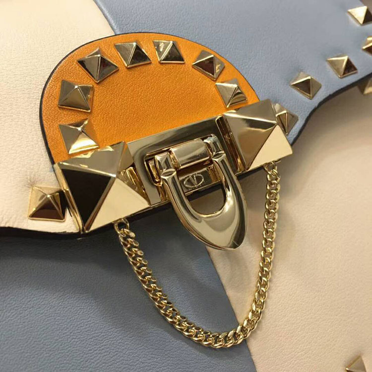 2018 Valentino GUITAR ROCKSTUD ROLLING CROSS SMALL BAG