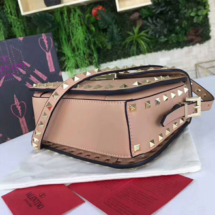 2018 Valentino GUITAR ROCKSTUD ROLLING CROSS SMALL BAG