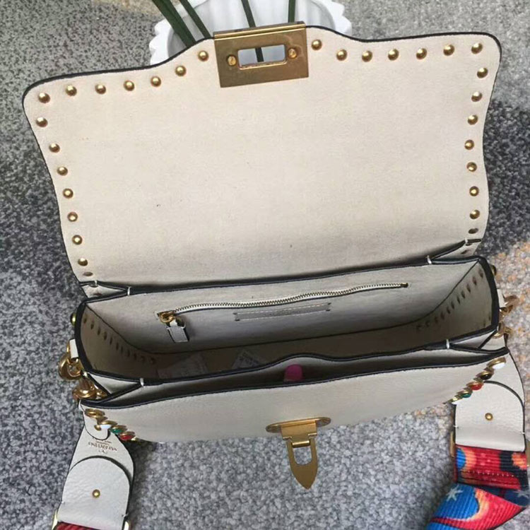 2018 Valentino GUITAR ROCKSTUD ROLLING CROSS SMALL BAG