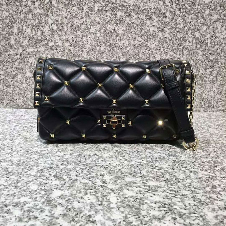 2018 Valentino Garavani Candystud shoulder bag