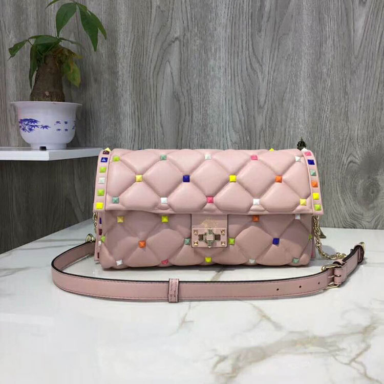 2018 Valentino Garavani Candystud shoulder bag