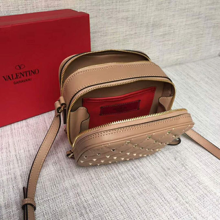 2018 Valentino Garavani Rockstud Spike cross body bag