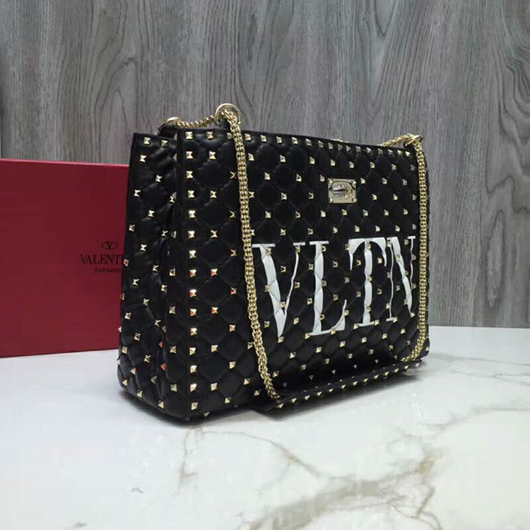 2018 Valentino Garavani Rockstud Spike tote bag