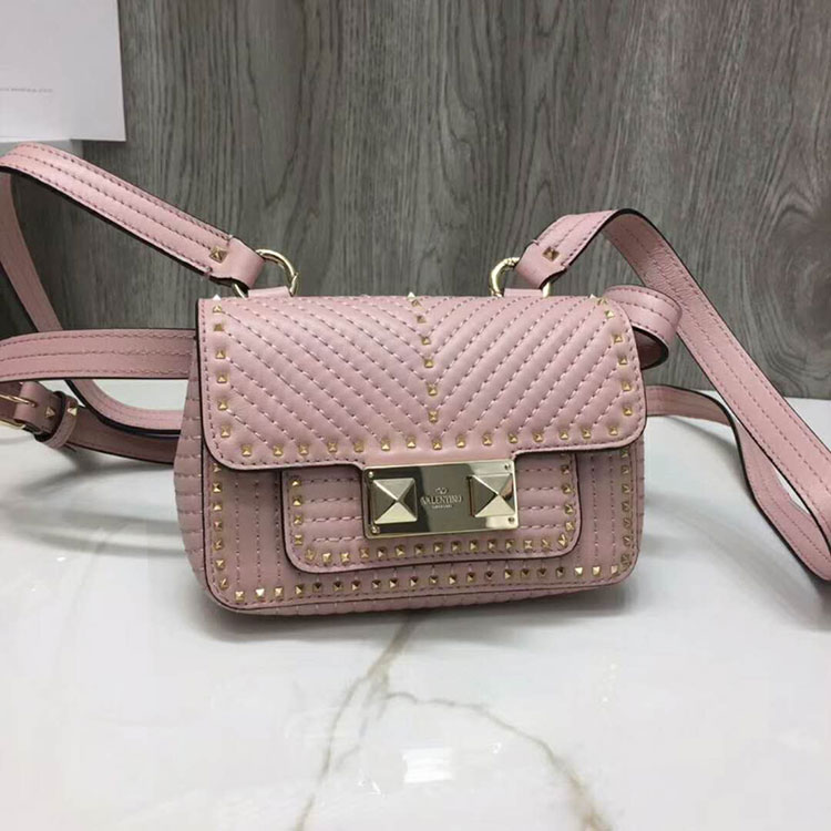 2018 Valentino Garavani Ziggystud Bag