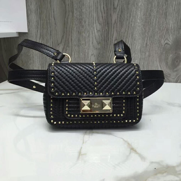 2018 Valentino Garavani Ziggystud Bag