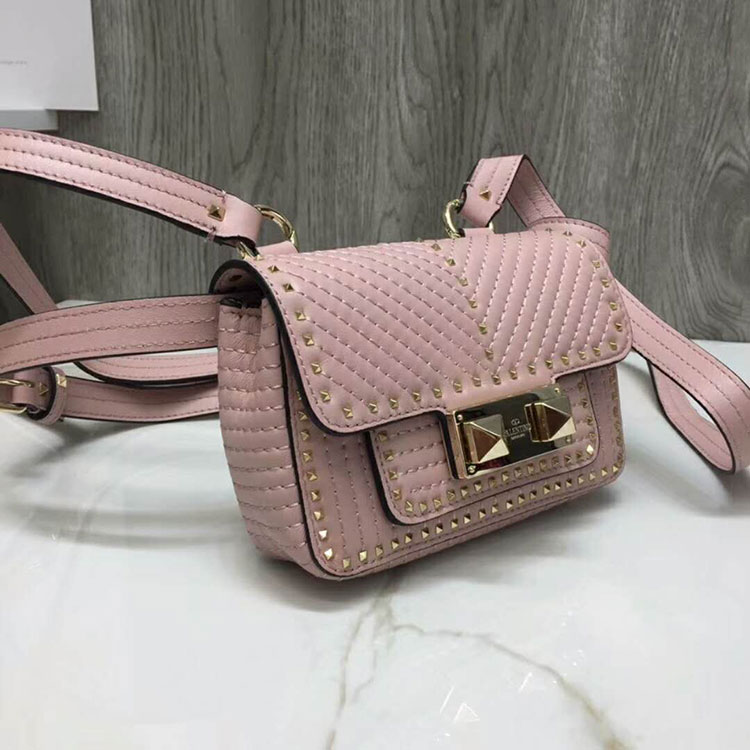 2018 Valentino Garavani Ziggystud Bag