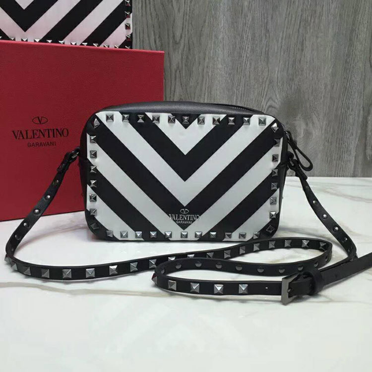 2018 Valentino ROCKSTUD CAMERA BAG