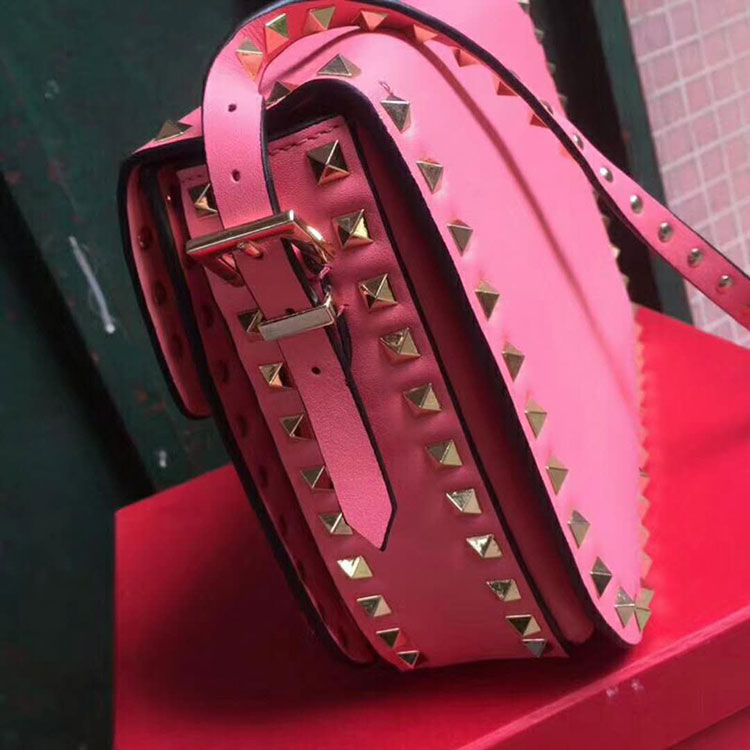 2018 Valentino ROCKSTUD ROLLING NOIR CROSS BODY BAG