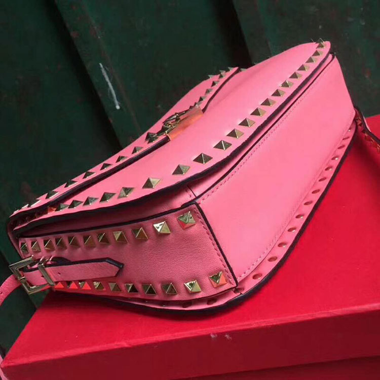 2018 Valentino ROCKSTUD ROLLING NOIR CROSS BODY BAG