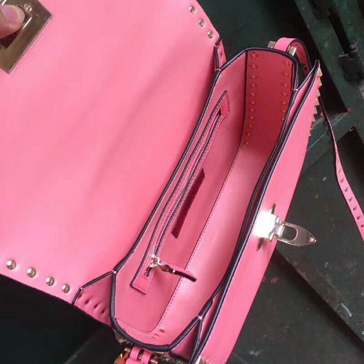 2018 Valentino ROCKSTUD ROLLING NOIR CROSS BODY BAG