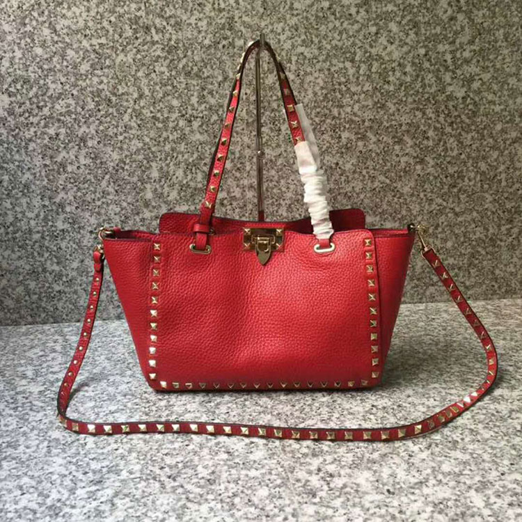 2018 Valentino ROCKSTUD ROLLING SMALL TOTE