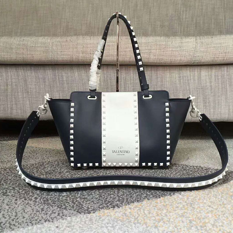 2018 Valentino ROCKSTUD ROLLING SMALL TOTE 0972