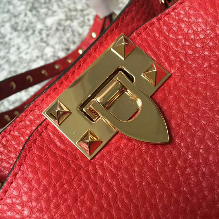 2018 Valentino ROCKSTUD ROLLING SMALL TOTE