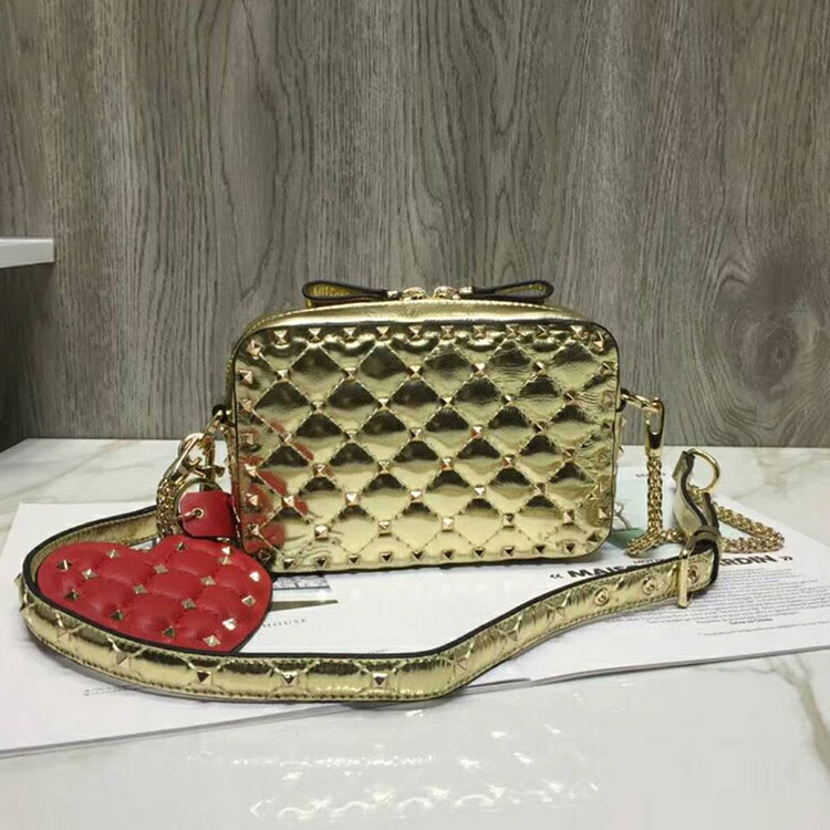 2018 Valentino ROCKSTUD SPIKE CROSS BODY BAG