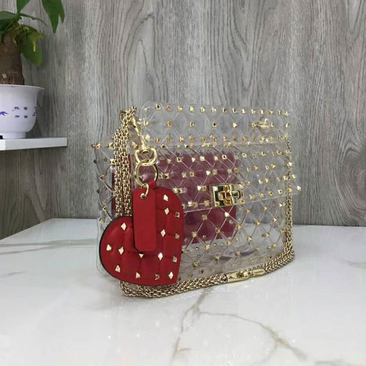 2018 Valentino ROCKSTUD SPIKE CROSS BODY BAG