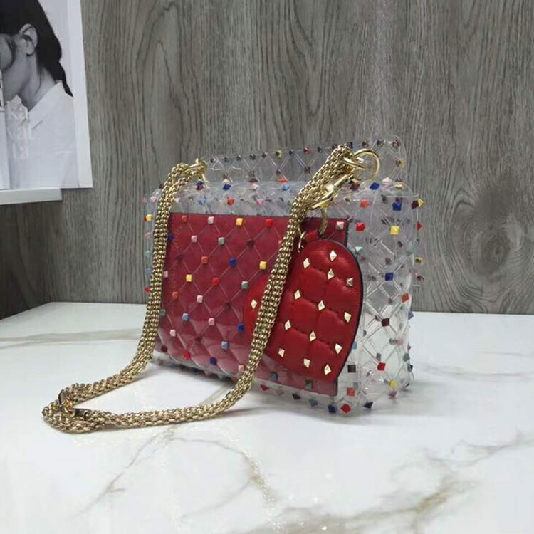 2018 Valentino ROCKSTUD SPIKE CROSS BODY BAG