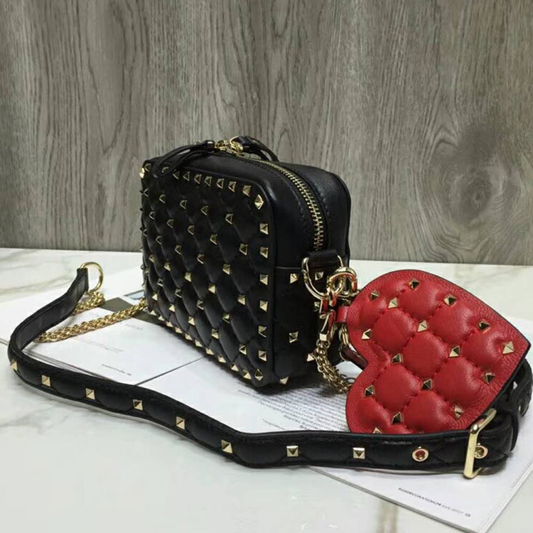 2018 Valentino ROCKSTUD SPIKE CROSS BODY BAG