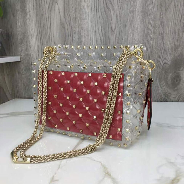 2018 Valentino ROCKSTUD SPIKE CROSS BODY BAG