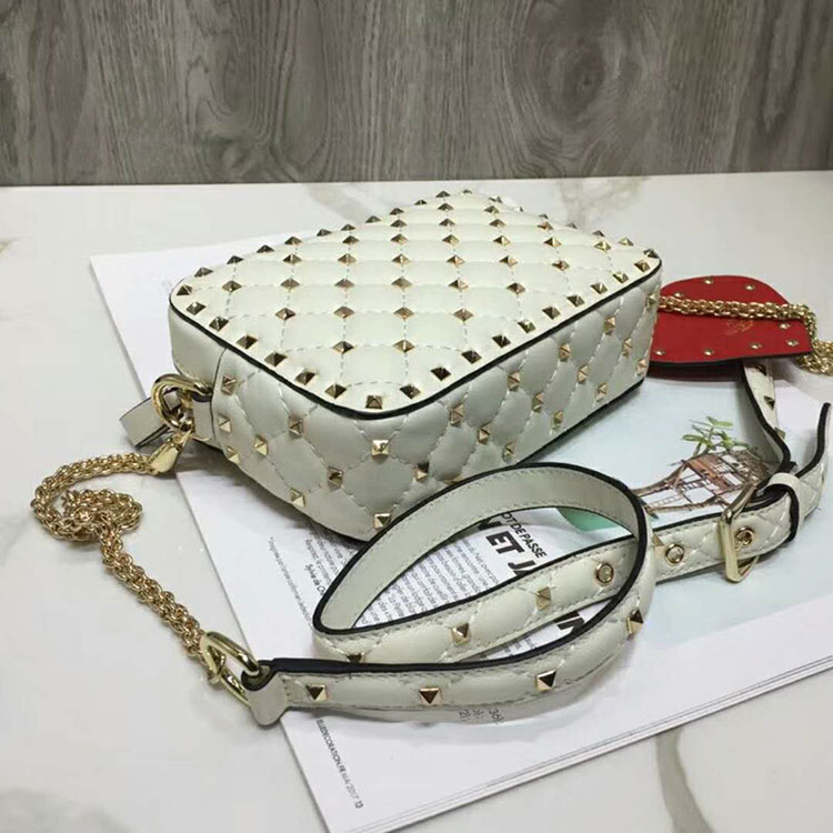 2018 Valentino ROCKSTUD SPIKE CROSS BODY BAG