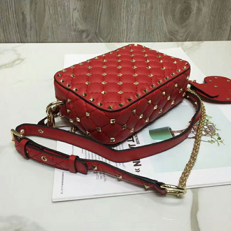 2018 Valentino ROCKSTUD SPIKE CROSS BODY BAG