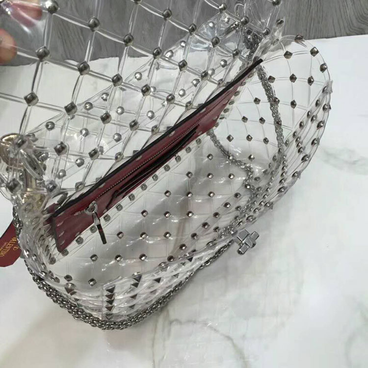 2018 Valentino ROCKSTUD SPIKE CROSS BODY BAG