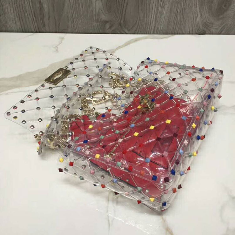 2018 Valentino ROCKSTUD SPIKE CROSS BODY BAG