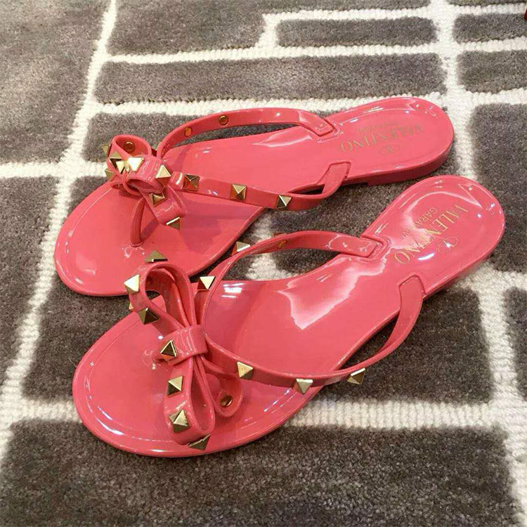 2018 Valentino women Flip-flops shoes