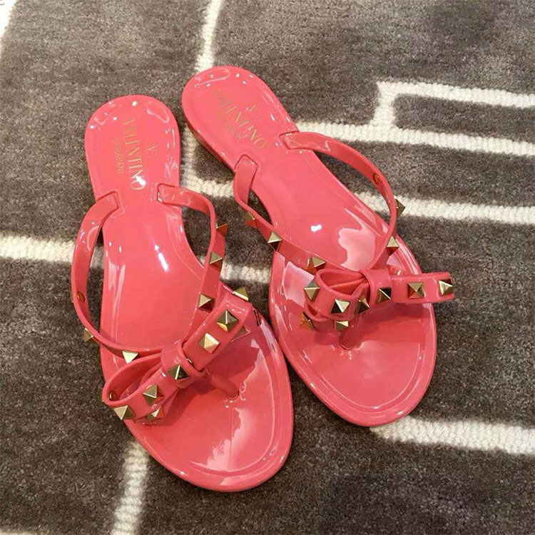 2018 Valentino women Flip-flops shoes