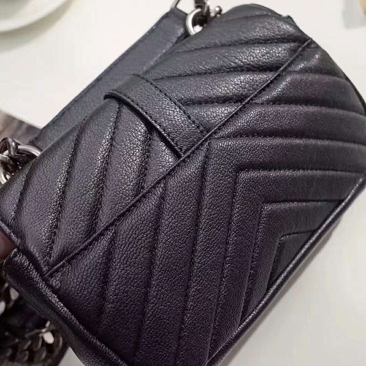 2018 YSL Classic Small College Bag