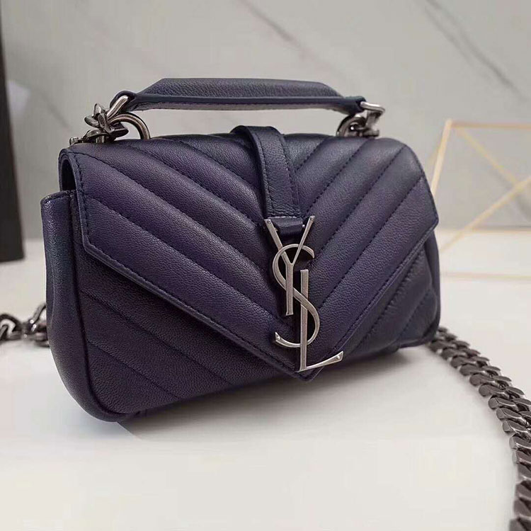 2018 YSL Classic Small College Bag