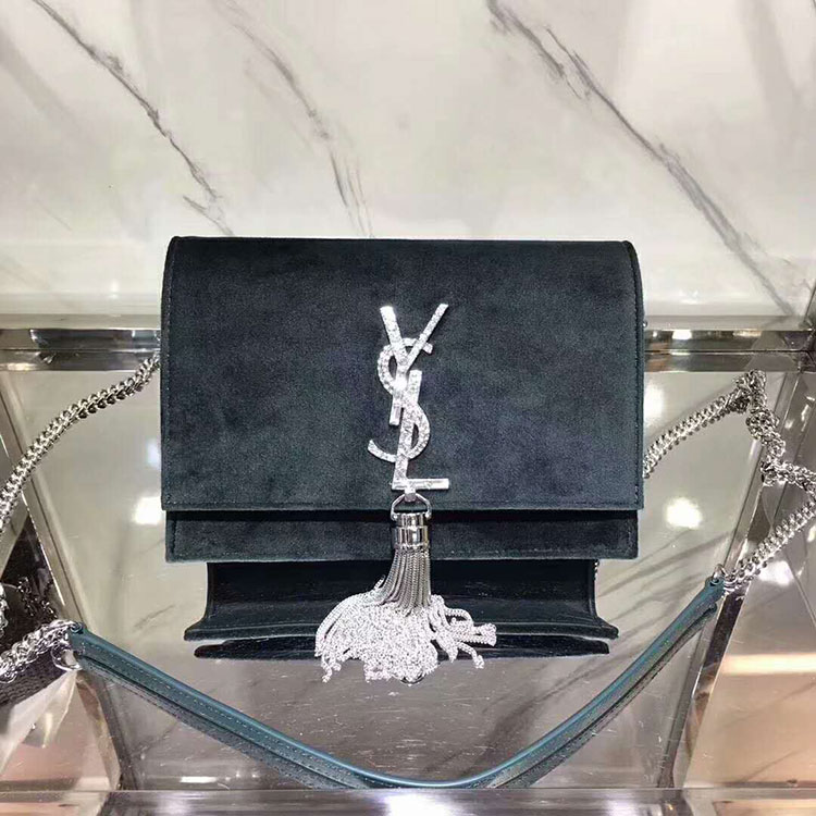 2018 YSL Kate Chain and Tassel Wallet