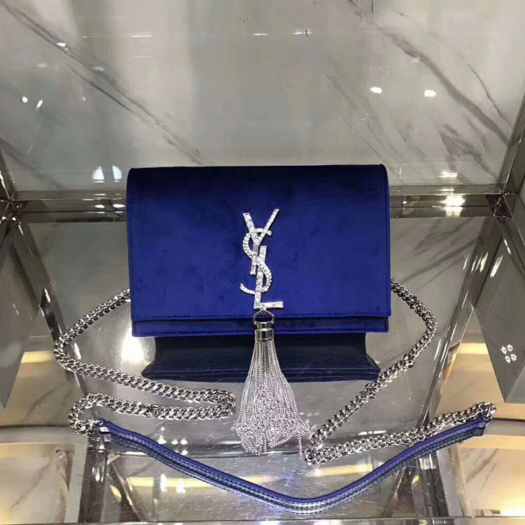 2018 YSL Kate Chain and Tassel Wallet